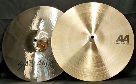 Sabian AA 14 Light Fusion Hi Hat Cymbals Natural Reverb