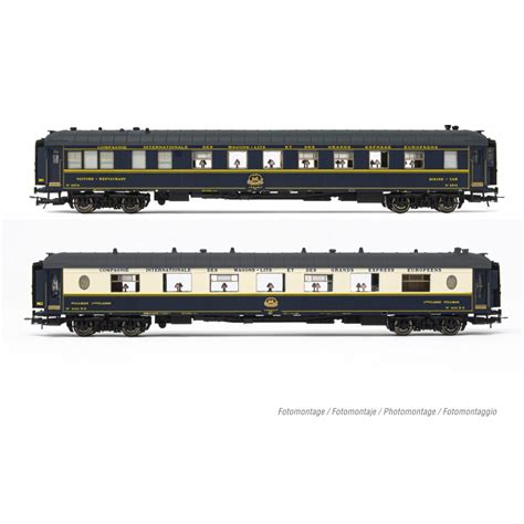 Set De 2 Voitures Voyageurs Pullman CIWL Voiture Etoile Du Nord Et