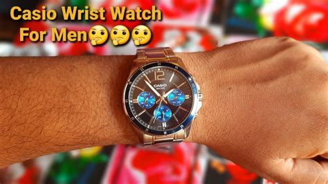 Casio Analog Black Dial Men S Watch MTP 1374HD 2AVIF A1646 UNBOXING