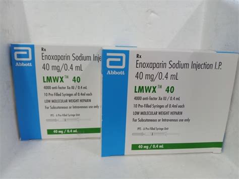 Lmwx Mg Injection At Best Price In Surat Gujarat Noble Healthcare