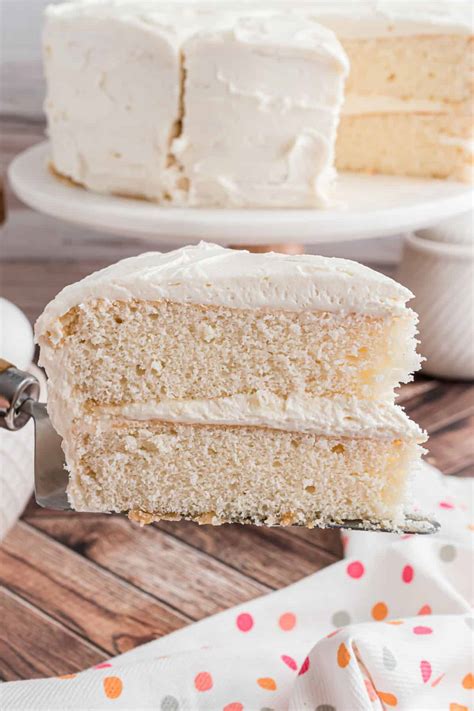 The Best White Cake Recipe Shugary Sweets