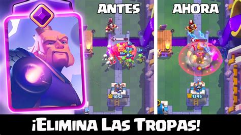 As Funciona El Gigante Noble Evolucionado Clash Royale Youtube