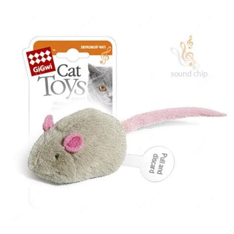 Мышка GiGwi с электронным чипом - Интернет-зоомагазин Мистер Гав