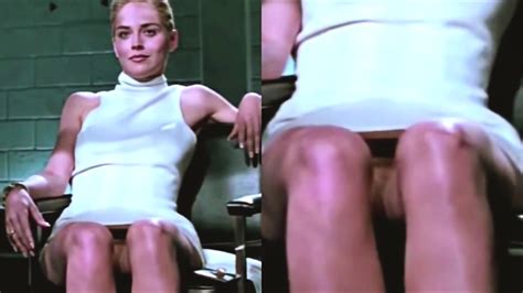 Sharon Stone Pussy Shot In Slo Mo