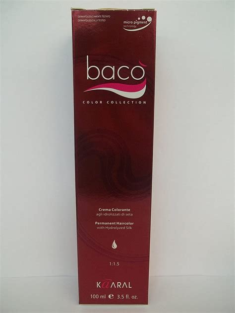 Baco Color Collection - Permanent Color Enriched with Hydrolyzed Silk ...