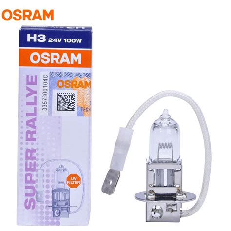 OSRAM H3 62243 24V 100W PK22s OFFROAD STANDARD Bulb Truck Halogen Lamp ...