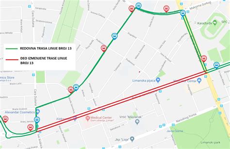 JGSP Izmena trase autobusa na liniji 13 NS Uživo