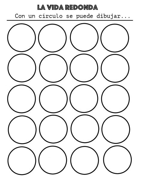 Lista 100 Foto Actividades Con El Circulo Para Preescolar El último