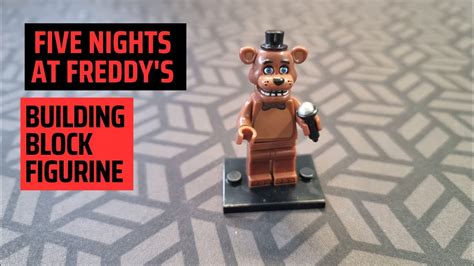 Five Nights At Freddy S Building Block Figurine Youtube