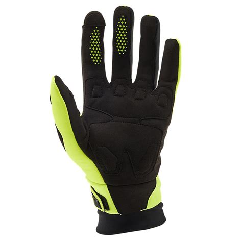 Rukavice Fox Defend Thermo Ce Fluo Yellow Dookie Cz