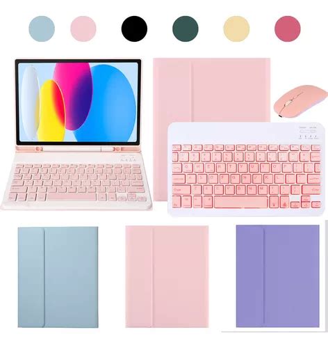 Capas Teclado Retroiluminado Mouse Para Ipad Air