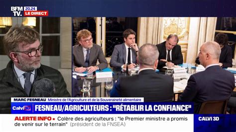 Marc Fesneau Ministre De L Agriculture Assure Que Le Gouvernement