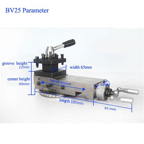 AT300 BV25 Quick Change Lathe Blade Posts Holders Metric Tool Slide