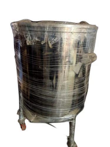 Stainless Steel Storage Material Chemicals Double Jacketed Mixing SS