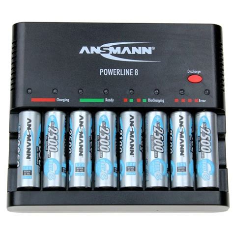 Ansmann Powerline 4 Light Including 4 X AA Max E Batteries DM Music Ltd