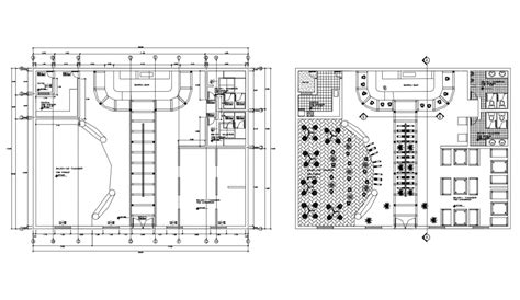 Drawing of bar 2d details AutoCAD file - Cadbull