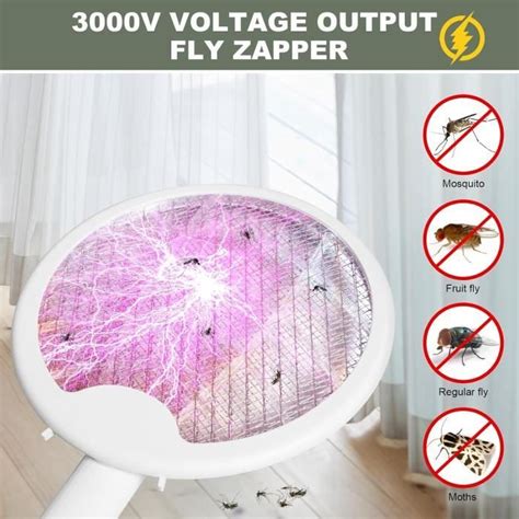 Raquette Anti Moustique Lectrique V Usb Rechargeable En