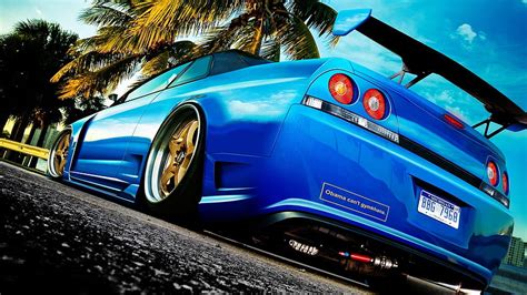 Blue Car Hd Wallpaper Pxfuel