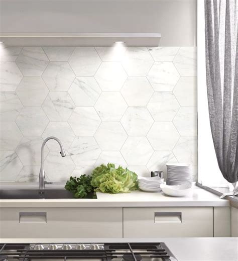 Керамическая плитка - коллекции в Мастердом | Hexagon tile kitchen ...