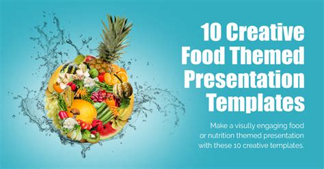 10 Creative Food Presentation Templates | Prezibase