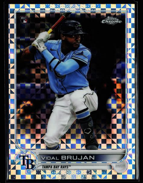 Vidal Brujan 2022 Topps Chrome 134 X Fractor RC Rookie EBay