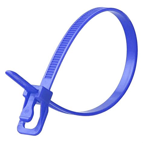 Retyz Blue In Lg Releasable Cable Tie Dy Evt S Bl Ta Grainger