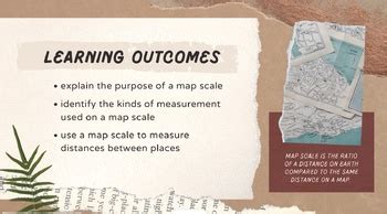 Geography - Map Scale by Ladybug Rose Inspirations | TPT