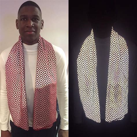 ishu  clever reflective anti paparazzi scarf