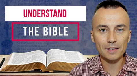 How To Understand The Bible 7 Steps You Need To Know Youtube