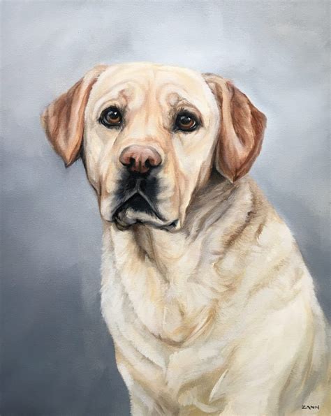 Dog Memorial Ideas - Custom Dog Paintings - Paws By Zann Pet Portraits