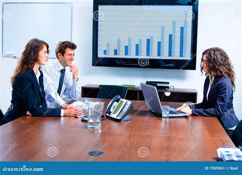 Business Meeting At Board Room Stock Image - Image: 7909061