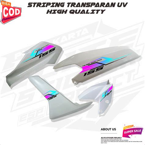 Striping Transparent Variations YAMAHA NMAX OLD LAMA 155 STICKER Latest