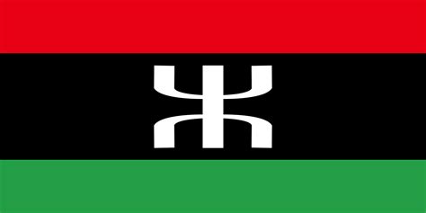 North African countries' Flags based on their indigenous Amazigh people ...