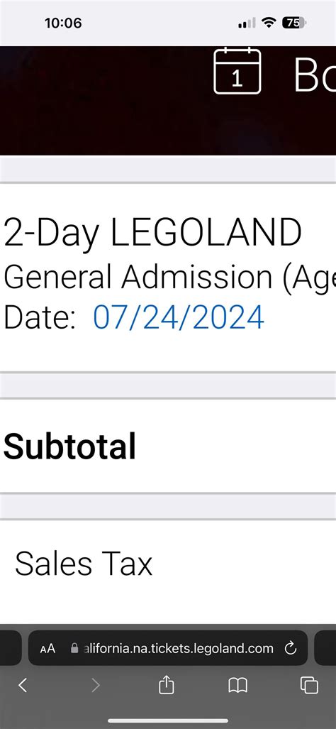LL California Ticket Confusion : r/legoland
