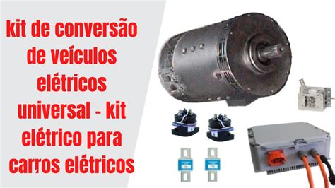 kit de conversão de veículos elétricos universal kit elétrico para