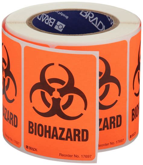 Biohazard 2 78 In Label Wd Dot Handling Label 9me1217697ls Grainger