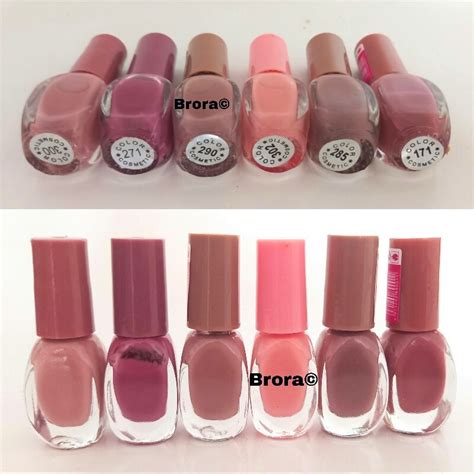 Set O Trendy Nude Color Nail Polish Daraz Lk