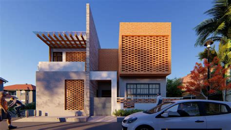 Brick Jali - Design Thoughts Architects