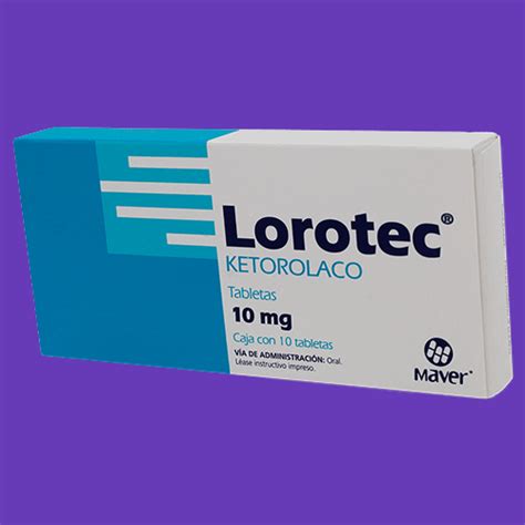 LOROTEC 10MG TABLETAS Carrito Farmacia Amiga