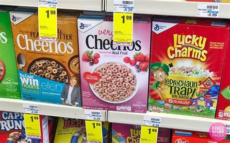 General Mills Cereal For Only Each At Cvs Reg Just Use