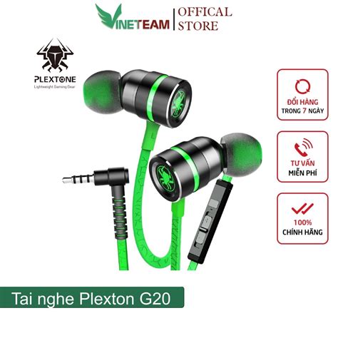 Tai nghe Bluetooth chơi game không dây TWS Vinetteam Plextone G20 có