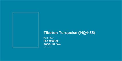 Behr Tibetan Turquoise Mq4 53 Paint Color Codes Similar Paints And