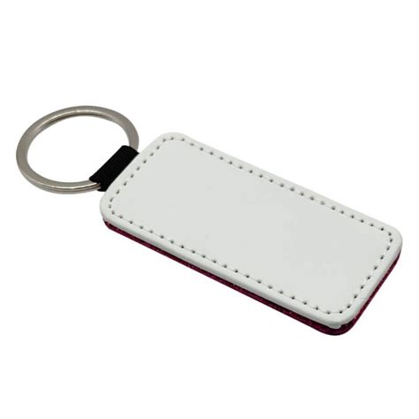 Pu Keyring Rectangle Pink Glitter Titan Jet Africa