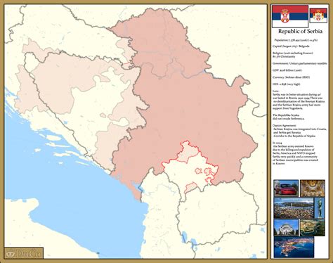 Slightly Bigger Serbia (2016) : r/imaginarymaps