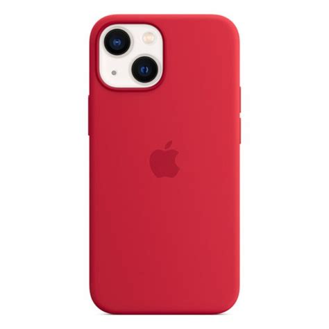 Apple iPhone 13 mini Silicone Case with MagSafe - Red Price in Kuwait ...