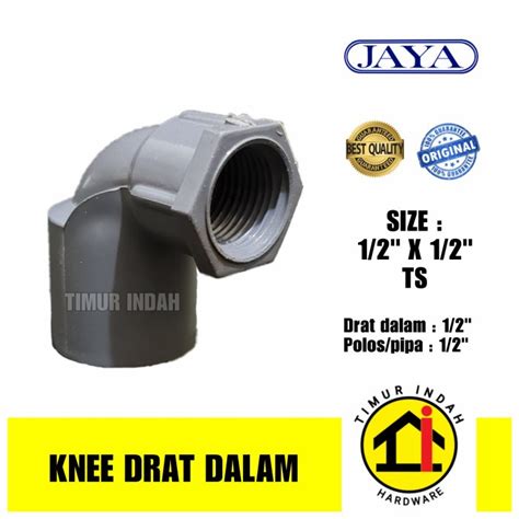 Jual Knee Drat Dalam Ts Faucet Knee Ts Jaya Shopee