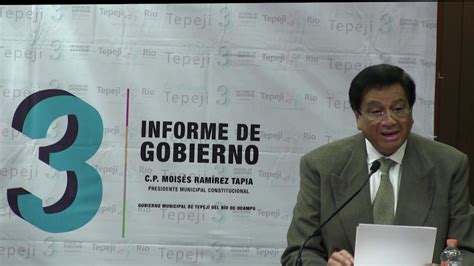 Tercer Informe De Gobierno Youtube