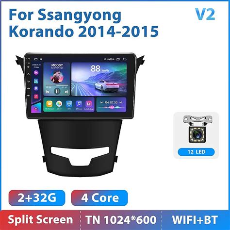 Car Android Carplay Radio Multimedia Player For Ssangyong Korando