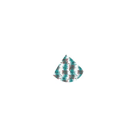 Ethnik Pattern On Turquoise Custom Bikini Swimsuit ID D191645