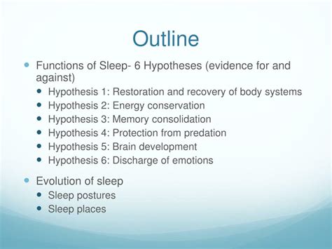 Ppt Physiological Functions Of Sleep Powerpoint Presentation Free